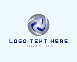 Tech Cryptocurrency App logo design