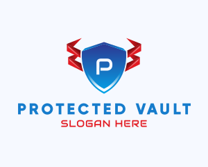 Tech Shield Security logo design