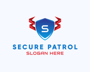 Tech Shield Security logo design