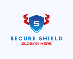 Tech Shield Security logo design