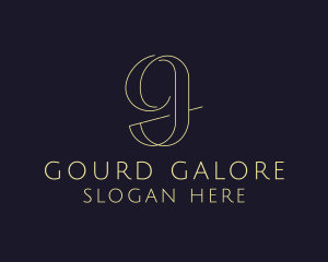 Elegant Boutique Letter G logo design