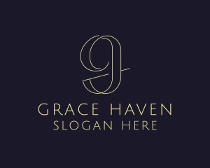 Elegant Boutique Letter G logo design