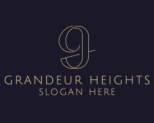 Elegant Boutique Letter G logo design