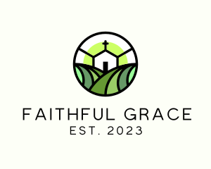 Catholic Church Field  logo design