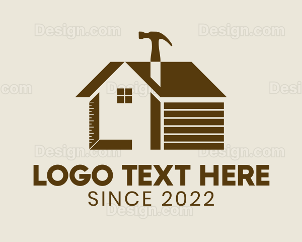 House Renovation Contractor Logo