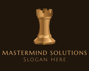 Gold Rook Chess Master logo