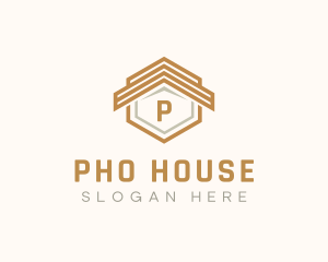 Realty Roofing House logo design