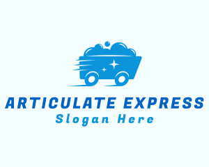 Express Janitorial Washer  logo design