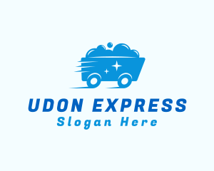 Express Janitorial Washer  logo design