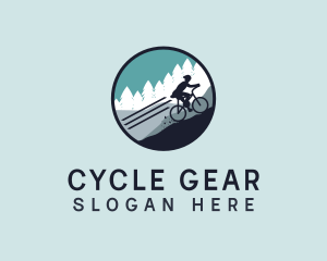 Mountain Bike Cycling  logo