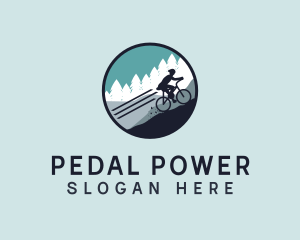Mountain Bike Cycling  logo