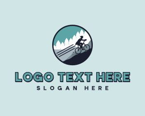 Mountain Bike Cycling  logo