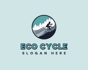 Mountain Bike Cycling  logo design