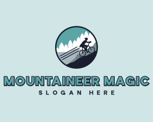 Mountain Bike Cycling  logo design