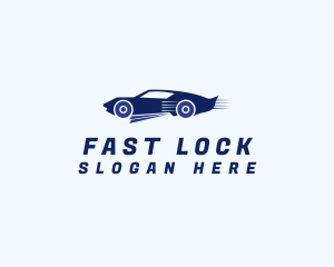 Fast Car Driving logo design