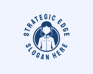 Woman Business Consultant logo