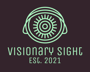 Digital Technology Eye  logo design