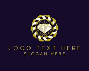 Luxury Diamond Gem logo