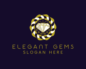 Luxury Diamond Gem logo design