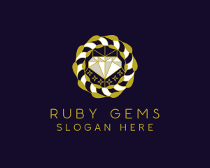 Luxury Diamond Gem logo design