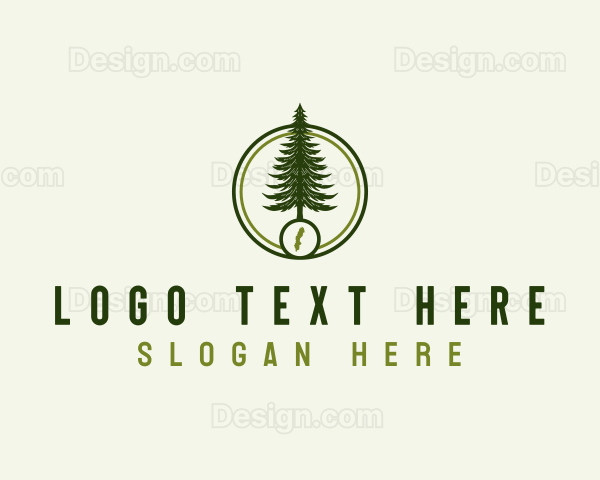 Sweden Pine Tree Logo