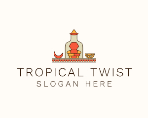 Mexican Cocktail Bar logo design