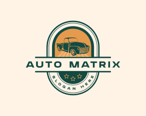 Auto Transport Vehicle logo design