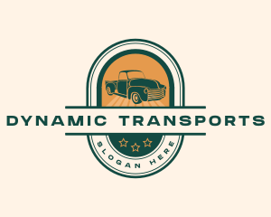 Auto Transport Vehicle logo design