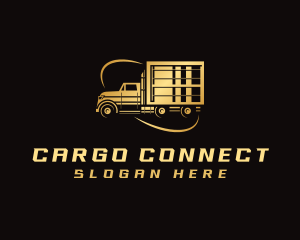 Truck Delivery Cargo logo design