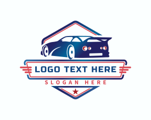 Rent - Automotive Car Vehicle logo design