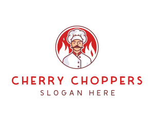 Fire Chef Restaurant  logo design