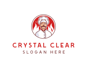 Fire Chef Restaurant  logo design