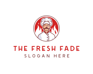 Fire Chef Restaurant  logo design