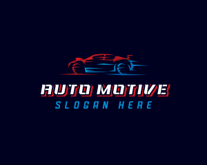 Vehicle Car Motorsport logo design