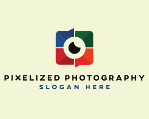 Photographer Polaroid Camera  logo design