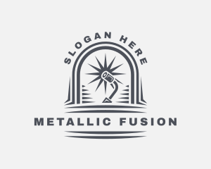 Steelwork Metal Fabrication  logo design