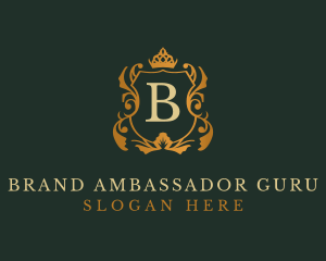 Royal Ornamental Shield logo design