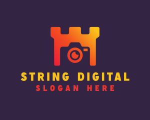 Digital Camera Castle logo design