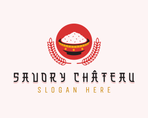 Wheat Rice Bowl logo design