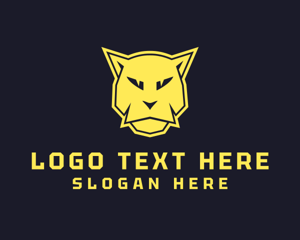 Lioness logo example 1
