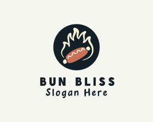 Flaming Hot Dog logo