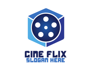Movie Reel Cube logo