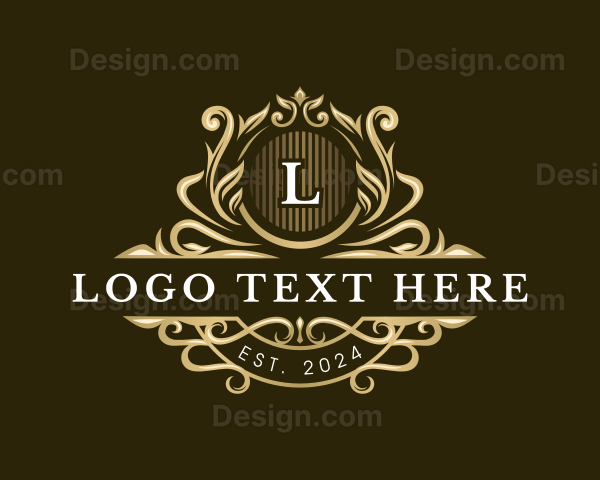 Luxury Floral Ornament Logo