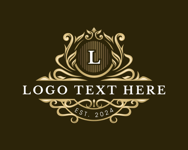 Luxury Floral Ornament logo