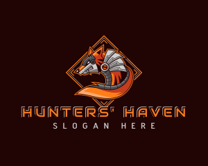 Fox Hunter Gaming logo design