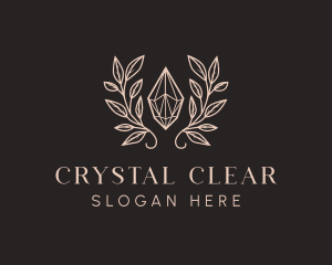 Crystal Jewelry Wreath logo