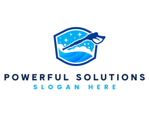 Pressure Washer Cleaner logo design