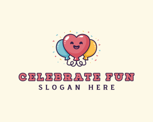 Heart Balloon Party logo