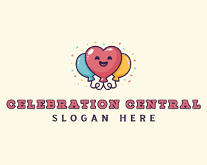 Heart Balloon Party logo
