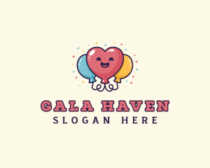 Heart Balloon Party logo